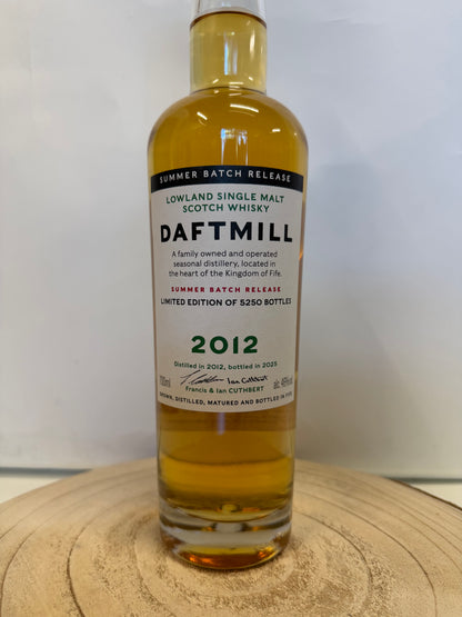 （予約販売）ダフトミル 2012-2025 サマーバッチ リリース　Daftmill 2012 Summer Batch Release 46%