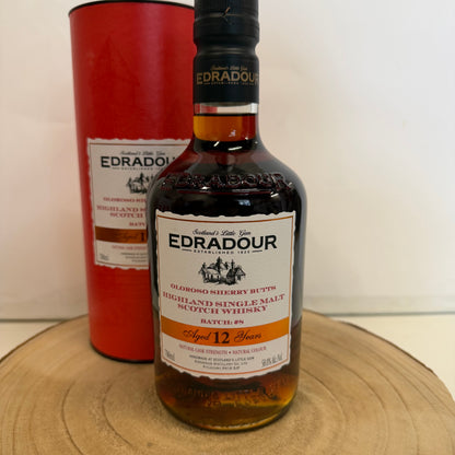 エドラダワー 12年 オロロソシェリー バッチ#8 カスクストレングス　Edradour 2013 Oloroso Sherry Butts 12Y.O Batch #8 58％