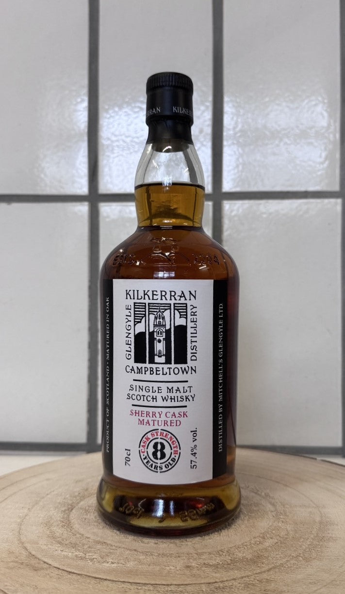 キルケラン　シェリーカスク　Kilkerran Sherry Cask　8年　57.4％
